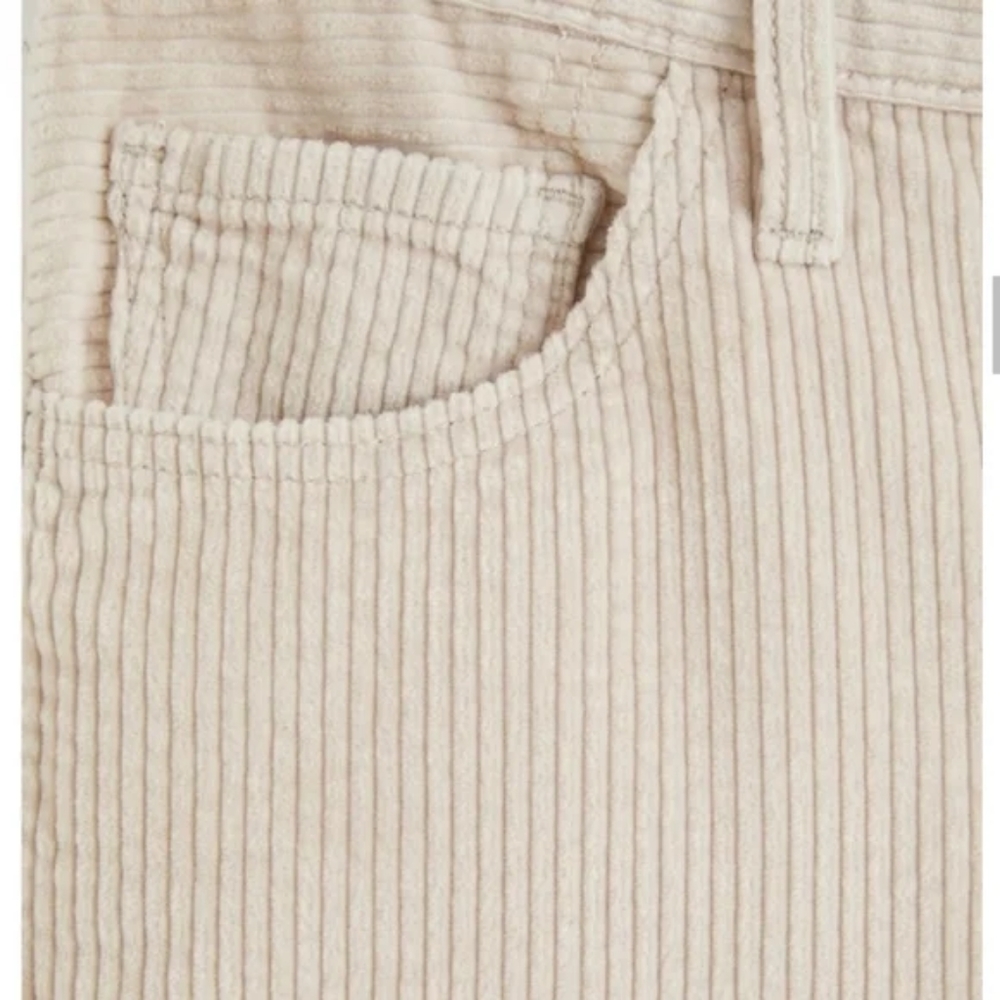 Levi's Ribcage Corduroy Pants Cement Pebble - Picture 13 of 13